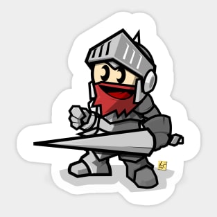 Chibi Sir Arthur Sticker